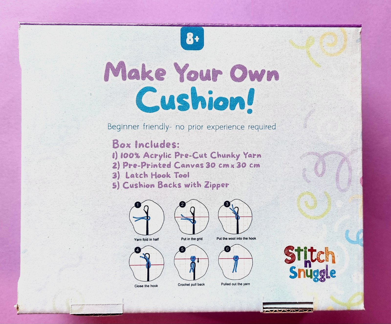 Whimsical Cupcake Latch Hook Kit - Image 5