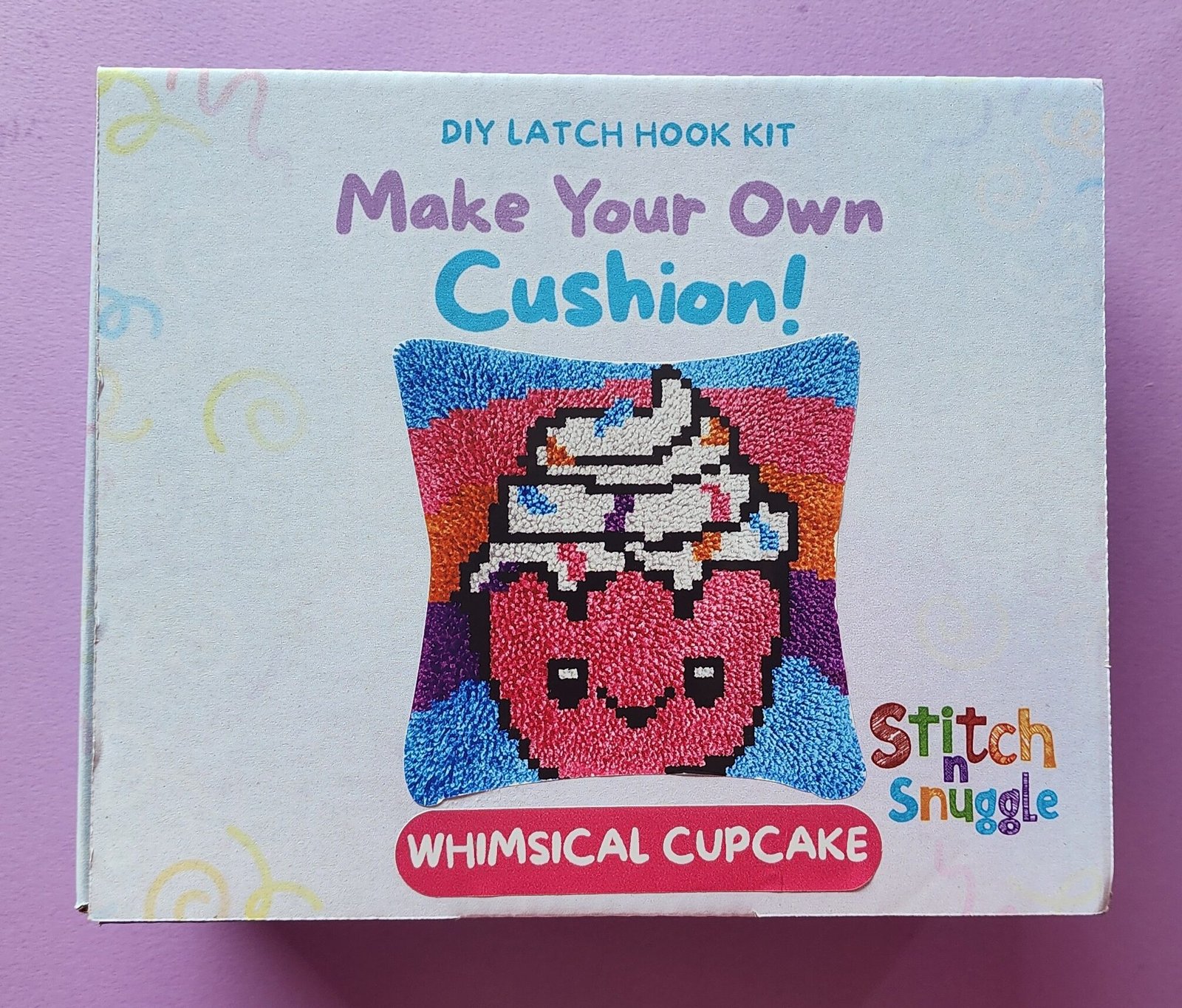 Whimsical Cupcake Latch Hook Kit - Image 2