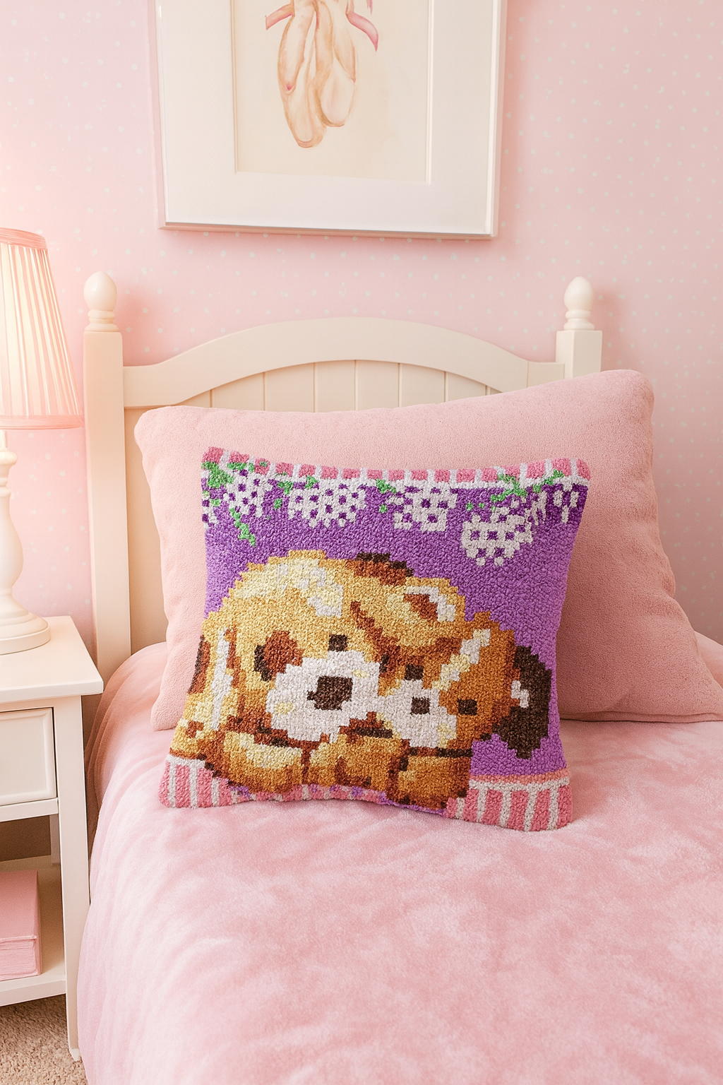 Cute Puppies Latch Hook Kit - Image 7